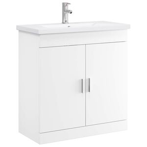 vidaXL &Sigma;&epsilon;&tau; &Epsilon;&pi;ί&pi;&lambda;&omega;&nu; &Mu;&pi;ά&nu;&iota;&omicron;&upsilon; &Lambda;&epsilon;&upsilon;&kappa;ό 81 x 40 x 84,5 &epsilon;&kappa; &Epsilon;&pi;&epsilon;&xi;&epsilon;&rho;&gamma;&alpha;&sigma;&mu;έ&nu;&omicron; &Xi;ύ&lambda;&omicron;