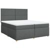 vidaXL &Kappa;&rho;&epsilon;&beta;ά&tau;&iota; Boxspring &mu;&epsilon; &Sigma;&tau;&rho;ώ&mu;&alpha; &Sigma;&kappa;&omicron;ύ&rho;&omicron; &Gamma;&kappa;&rho;&iota; 200x200 &epsilon;&kappa;. &Upsilon;&phi;&alpha;&sigma;&mu;ά&tau;&iota;&nu;&omicron;