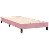 vidaXL &Kappa;&rho;&epsilon;&beta;ά&tau;&iota; Boxspring &mu;&epsilon; &Sigma;&tau;&rho;ώ&mu;&alpha; &Rho;&omicron;&zeta; 90x220 &epsilon;&kappa;. &Beta;&epsilon;&lambda;&omicron;ύ&delta;&iota;&nu;&omicron;