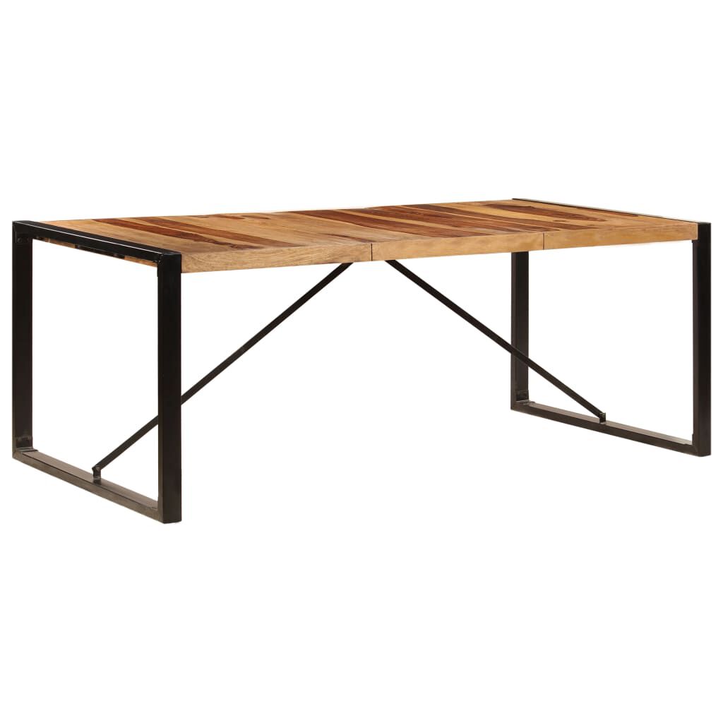vidaXL Τραπεζαρία 200 x 100 x 75 εκ. από Μασίφ Ξύλο Sheesham