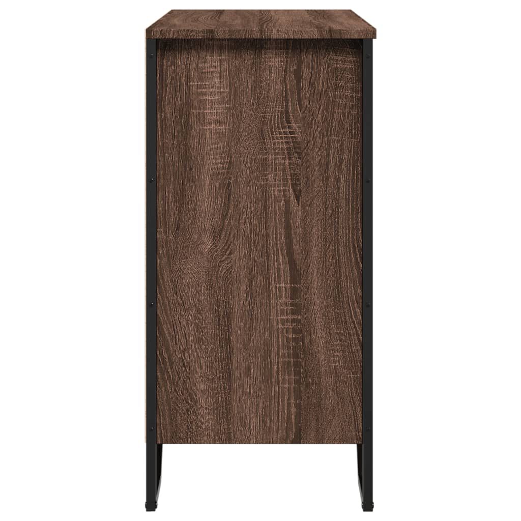 vidaXL Μπουφές Καφέ Δρυς 78x35,5x74,5 εκ. από Επεξεργασμένο Ξύλο