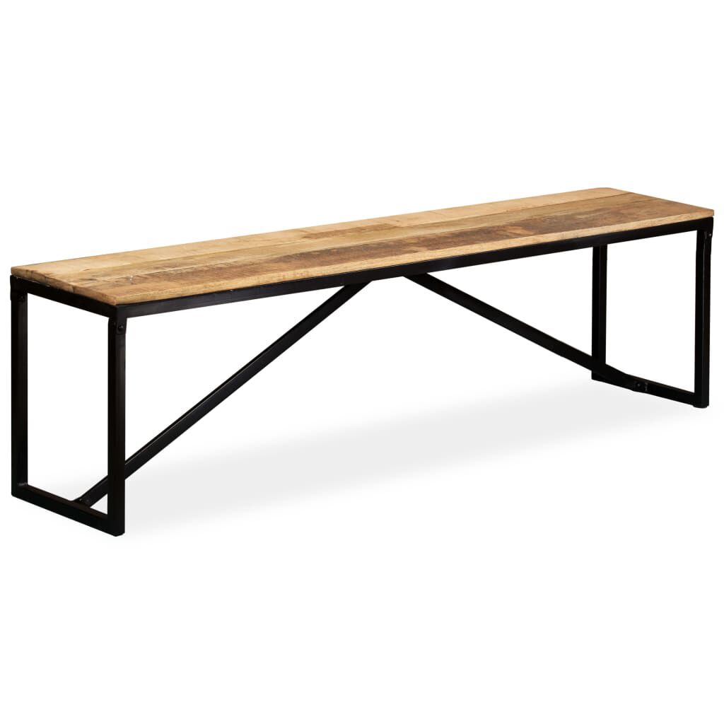 vidaXL Πάγκος 160 x 35 x 45 εκ. από Μασίφ Ξύλο Μάνγκο