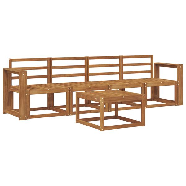 vidaXL &Sigma;&epsilon;&iota;&rho;ά &Kappa;&alpha;&nu;&alpha;&pi;έ &Epsilon;&xi;&omega;&tau;&epsilon;&rho;&iota;&kappa;&omicron;ύ 5 pcs &Phi;&upsilon;&sigma;&iota;&kappa;ό &Sigma;&tau;&epsilon;&rho;&epsilon;ό &Xi;ύ&lambda;&omicron; &Alpha;&kappa;&alpha;&kappa;ί&alpha;&sigmaf;