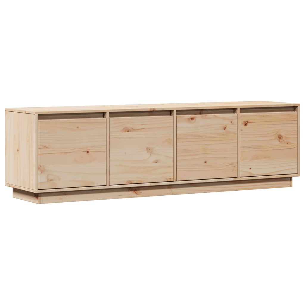 vidaXL Έπιπλο Τηλεόρασης 156 x 37 x 45 εκ. από Μασίφ Ξύλο Πεύκου