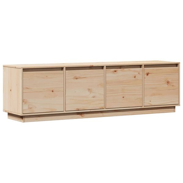 vidaXL Έπιπλο Τηλεόρασης 156 x 37 x 45 εκ. από Μασίφ Ξύλο Πεύκου