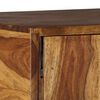 vidaXL Βιβλιοθήκη με Ντουλάπια 90x35x170 εκ. από Μασίφ Ξύλο Sheesham
