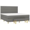 vidaXL &Kappa;&rho;&epsilon;&beta;ά&tau;&iota; Boxspring &mu;&epsilon; &Sigma;&tau;&rho;ώ&mu;&alpha; &Sigma;&kappa;&omicron;ύ&rho;&omicron; &Gamma;&kappa;&rho;&iota; 160x200 &epsilon;&kappa; &Upsilon;&phi;&alpha;&sigma;&mu;ά&tau;&iota;&nu;&omicron;