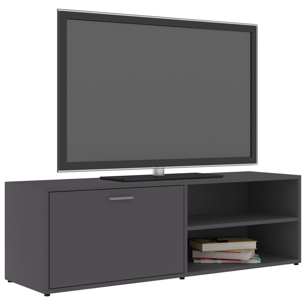 vidaXL Έπιπλο Τηλεόρασης Γκρι 120 x 34 x 37 εκ. από Επεξ. Ξύλο