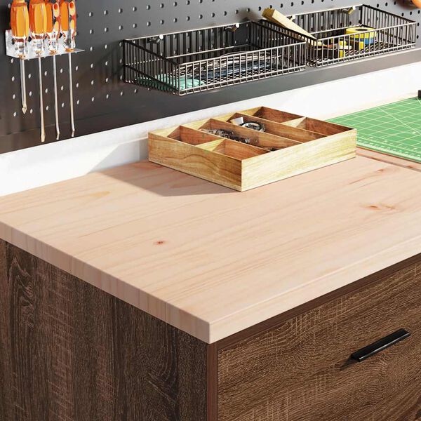 vidaXL ντουλάπι αποθήκευσης γκαράζ 60x51x85 εκ μασίφ ξύλο πεύκο