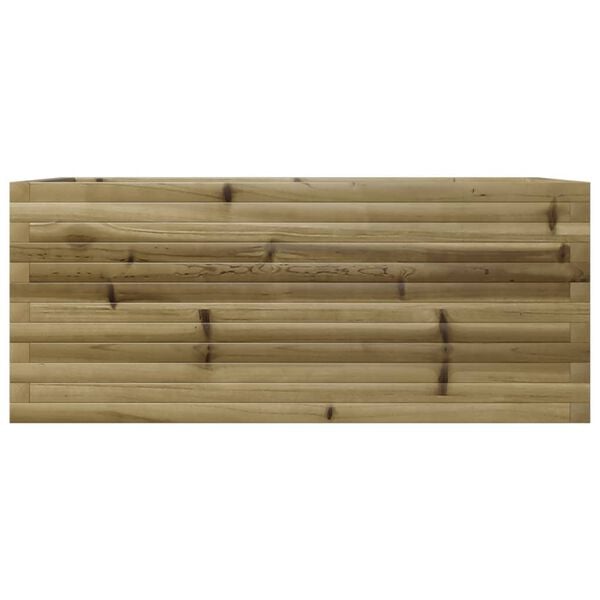 vidaXL Ζαρντινιέρα Κήπου 110x60x46 εκ. από Εμποτισμένο Ξύλο Πεύκου