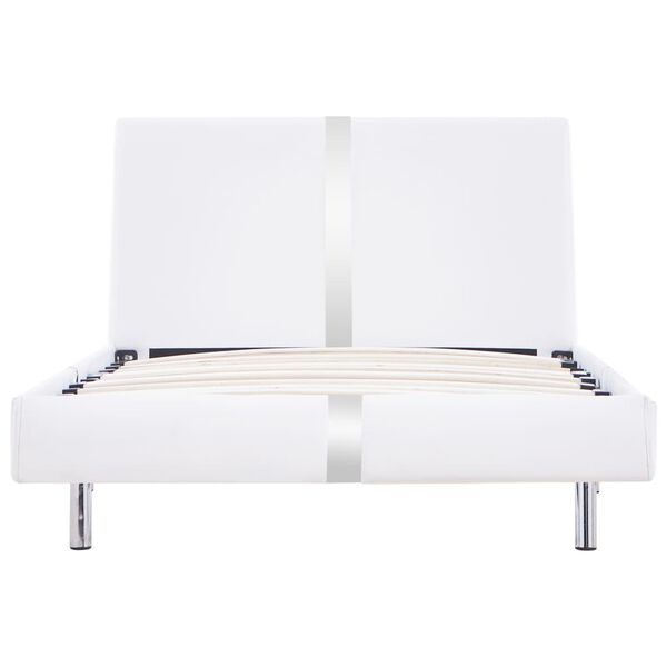 vidaXL &Pi;&lambda;&alpha;ί&sigma;&iota;&omicron; &Kappa;&rho;&epsilon;&beta;&alpha;&tau;&iota;&omicron;ύ &Lambda;&epsilon;&upsilon;&kappa;ό 90 x 200 &epsilon;&kappa;. &alpha;&pi;ό &Sigma;&upsilon;&nu;&theta;&epsilon;&tau;&iota;&kappa;ό &Delta;έ&rho;&mu;&alpha;