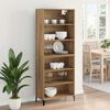 vidaXL Highboard Artisan Oak 69,5 x 34 x 180 &epsilon;&kappa;. &Epsilon;&pi;&epsilon;&xi;&epsilon;&rho;&gamma;&alpha;&sigma;&mu;έ&nu;&omicron; &xi;ύ&lambda;&omicron;