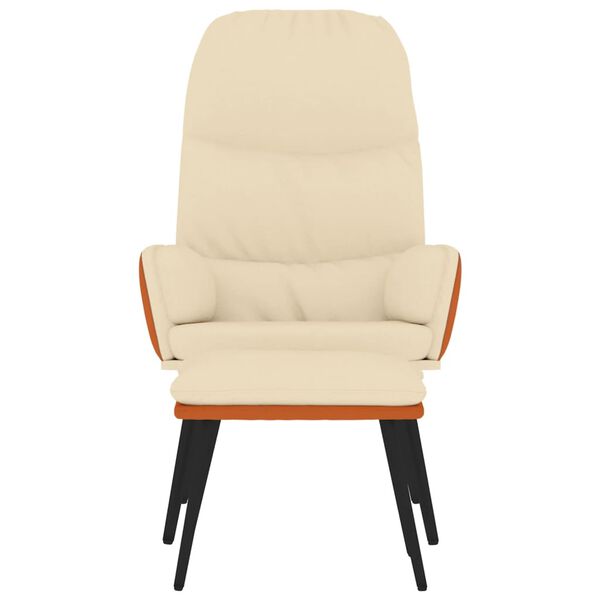 vidaXL &Pi;&omicron;&lambda;&upsilon;&theta;&rho;ό&nu;&alpha; Relax &Lambda;&epsilon;&upsilon;&kappa;ό &Kappa;&rho;&epsilon;&mu; &Upsilon;&phi;&alpha;&sigma;&mu;ά&tau;&iota;&nu;&omicron; &mu;&epsilon; &Sigma;&kappa;&alpha;&mu;&pi;ό