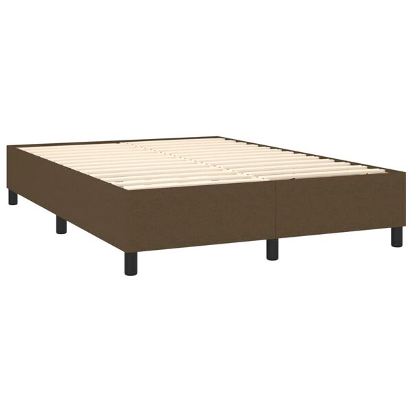 vidaXL &Kappa;&rho;&epsilon;&beta;ά&tau;&iota; Boxspring &mu;&epsilon; &Sigma;&tau;&rho;ώ&mu;&alpha; &Sigma;&kappa;&omicron;ύ&rho;&omicron; &Kappa;&alpha;&phi;έ 140x190 &epsilon;&kappa;. &Upsilon;&phi;&alpha;&sigma;&mu;ά&tau;&iota;&nu;&omicron;