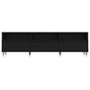 vidaXL Έπιπλο Τηλεόρασης Μαύρο 150x30x44,5 εκ. Επεξεργασμένο Ξύλο