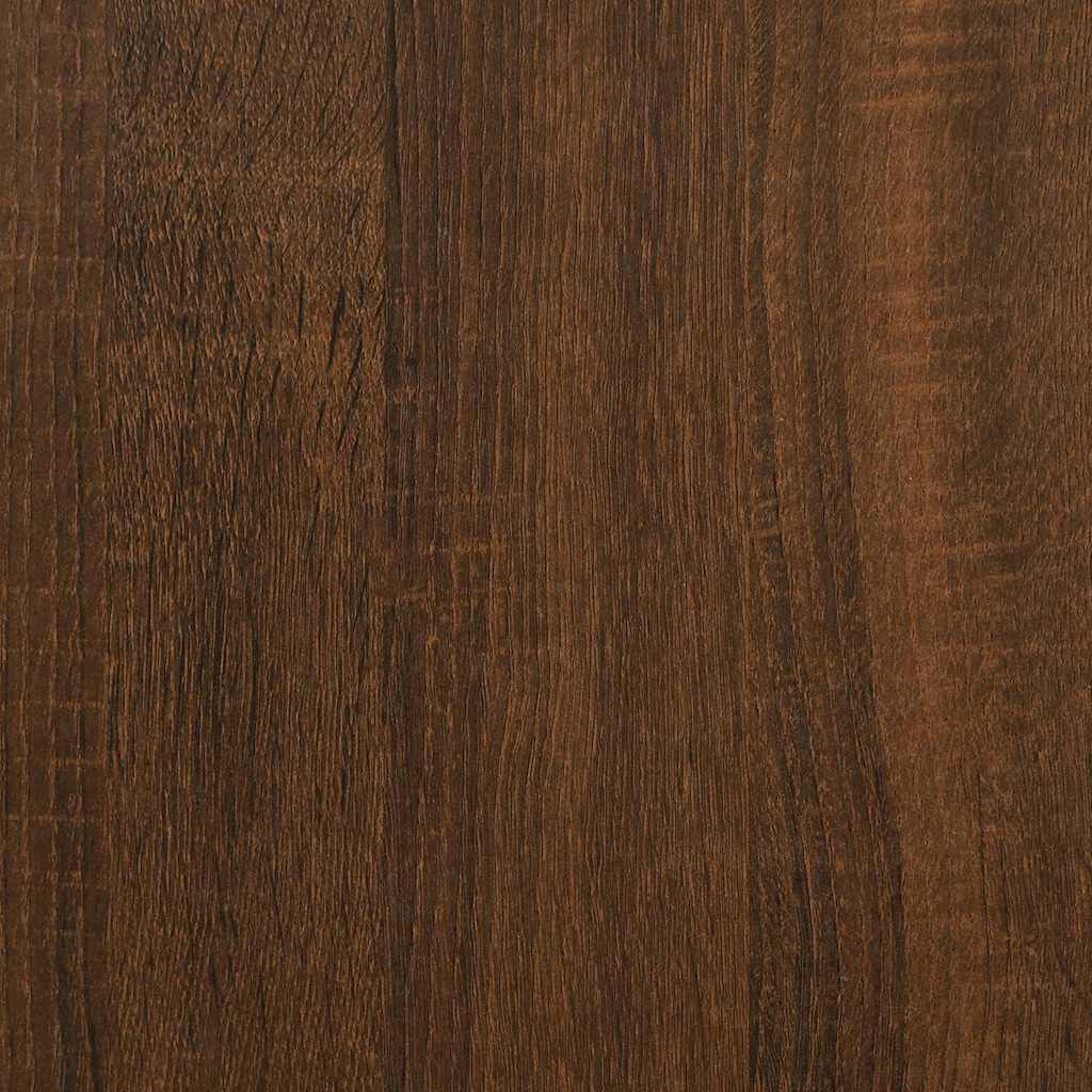 vidaXL Ντουλάπι Πλυντηρίου Καφέ Δρυς 64 x 25,5 x 190 εκ.
