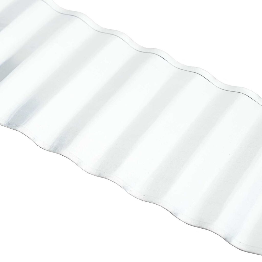 vidaXL Περίφραξη Γκαζόν 15 εκ x 10 μ Corrugated Flexible Galvanised Steel