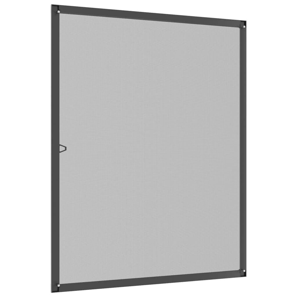vidaXL Σήτα Εντόμων για Παράθυρα Ανθρακί 100 x 120 εκ.