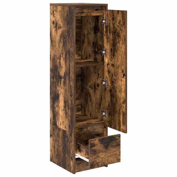 vidaXL Ντουλάπα Καπνιστή δρυς 29,5x34x119,5 εκ. Επεξεργασμένο Ξύλο