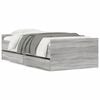 vidaXL &Pi;&lambda;&alpha;ί&sigma;&iota;&omicron; &Kappa;&rho;&epsilon;&beta;&alpha;&tau;&iota;&omicron;ύ &Mu;&epsilon; &Sigma;&upsilon;&rho;&tau;ά&rho;&iota;&alpha; &Gamma;&kappa;&rho;&iota; Sonoma 75x190&epsilon;&kappa; Small Single