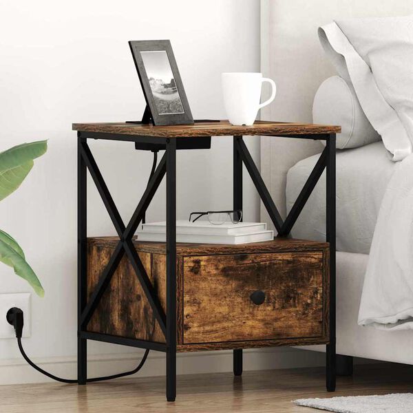 vidaXL &Kappa;&omicron;&mu;&omicron;&delta;ί&nu;&omicron; &mu;&epsilon; &sigma;&upsilon;&rho;&tau;ά&rho;&iota; 2 pcs &Kappa;&alpha;&pi;&nu;&iota;&sigma;&tau;ό &Delta;&rho;ύ&sigmaf; 41,5 x 40,5 x 55 &epsilon;&kappa;.