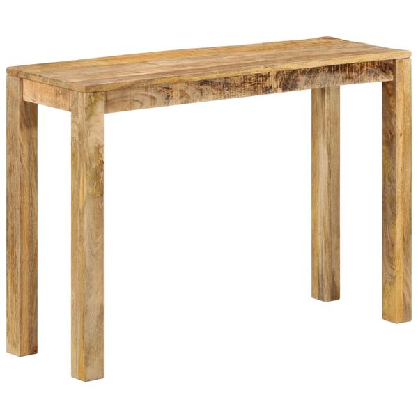 vidaXL Κονσόλα Τραπέζι 110 x 35 x 76 εκ. από Ακατέργαστο Ξύλο Μάνγκο