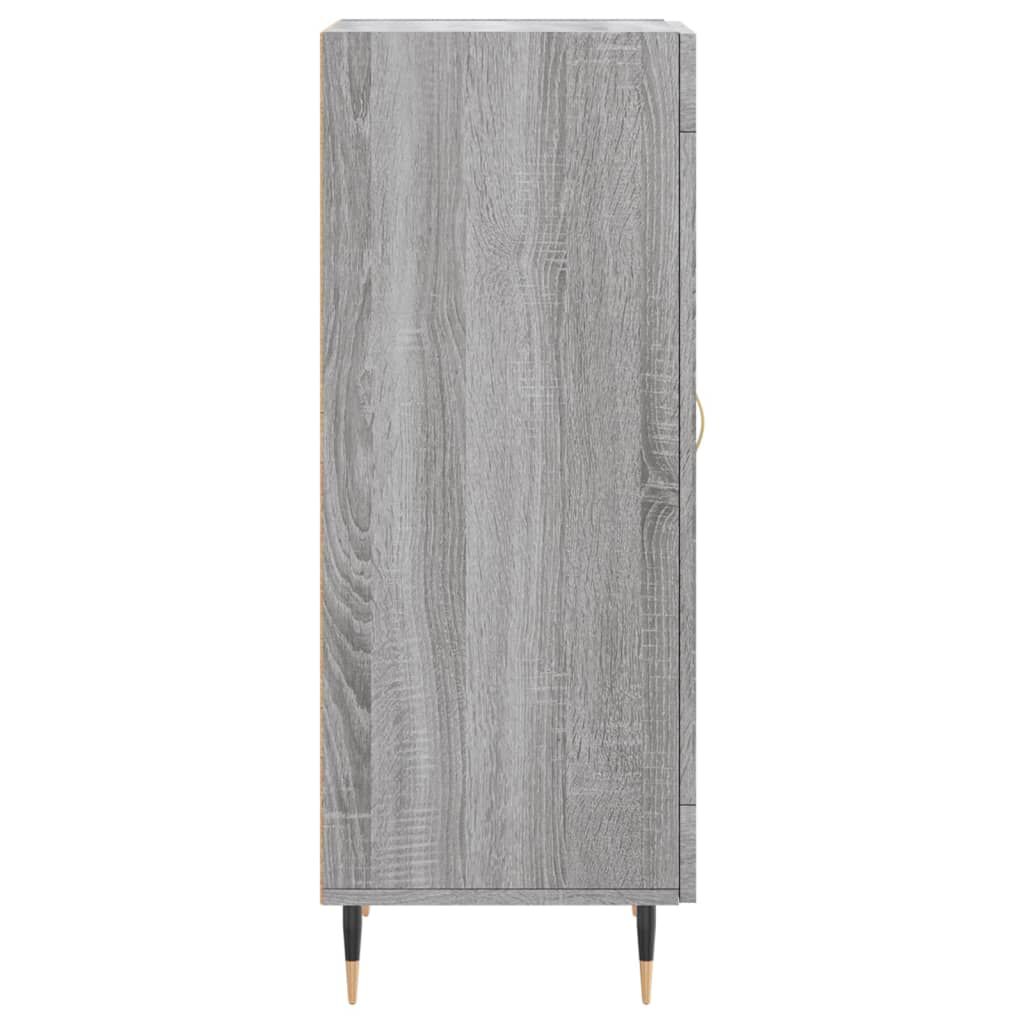 vidaXL Ντουλάπι Γκρι Sonoma 34,5x34x90 εκ. από Επεξεργασμένο Ξύλο