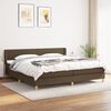 vidaXL &Kappa;&rho;&epsilon;&beta;ά&tau;&iota; Boxspring &mu;&epsilon; &Sigma;&tau;&rho;ώ&mu;&alpha; &Sigma;&kappa;&omicron;ύ&rho;&omicron; &Kappa;&alpha;&phi;έ 200x200 &epsilon;&kappa;. &Upsilon;&phi;&alpha;&sigma;&mu;ά&tau;&iota;&nu;&omicron;