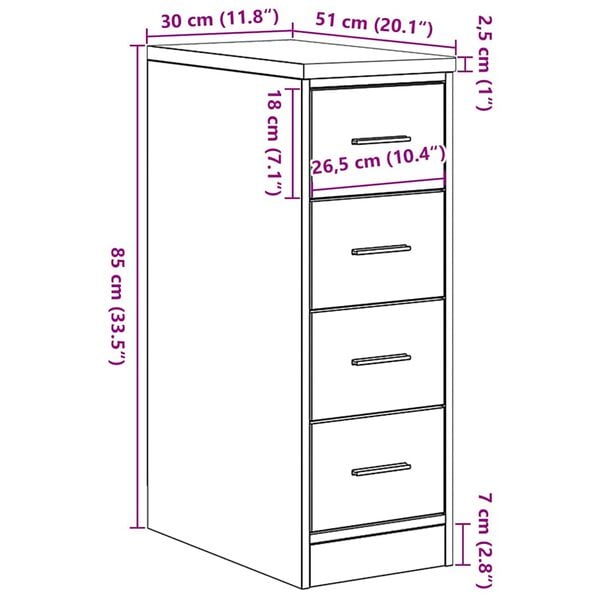 vidaXL ντουλάπι αποθήκευσης γκαράζ 30x51x85 εκ μασίφ ξύλο πεύκο
