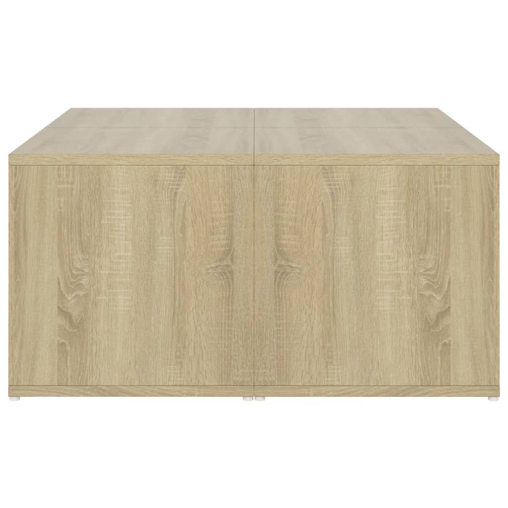 vidaXL Τραπεζάκια Σαλονιού 4 τεμ. Sonoma Δρυς 33x33x33 εκ. Επεξ. Ξύλο
