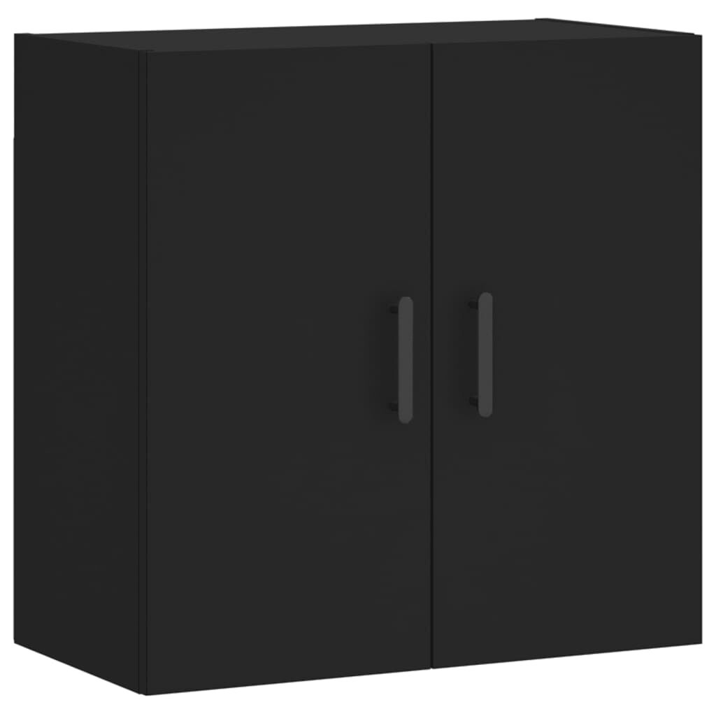 vidaXL Ντουλάπι Τοίχου Μαύρο 60 x 31 x 60 εκ. από Επεξεργασμένο Ξύλο