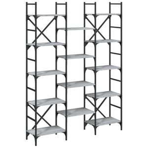 vidaXL &Beta;&iota;&beta;&lambda;&iota;&omicron;&theta;ή&kappa;&eta; &Gamma;&kappa;&rho;&iota; Sonoma 127,5x28,5x172,5 &epsilon;&kappa;. &Epsilon;&pi;&epsilon;&xi;&epsilon;&rho;&gamma;&alpha;&sigma;&mu;έ&nu;&omicron; &Xi;ύ&lambda;&omicron;