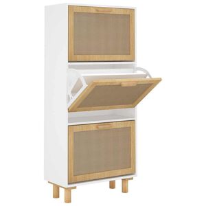 vidaXL &Pi;&alpha;&pi;&omicron;&upsilon;&tau;&sigma;&omicron;&theta;ή&kappa;&eta; &Lambda;&epsilon;&upsilon;&kappa;ή 52x25x115 &epsilon;&kappa; &Epsilon;&pi;&epsilon;&xi;&epsilon;&rho;&gamma;&alpha;&sigma;&mu;έ&nu;&omicron; &Xi;ύ&lambda;&omicron;&&Phi;&upsilon;&sigma;&iota;&kappa;ό &Rho;&alpha;&tau;ά&nu;