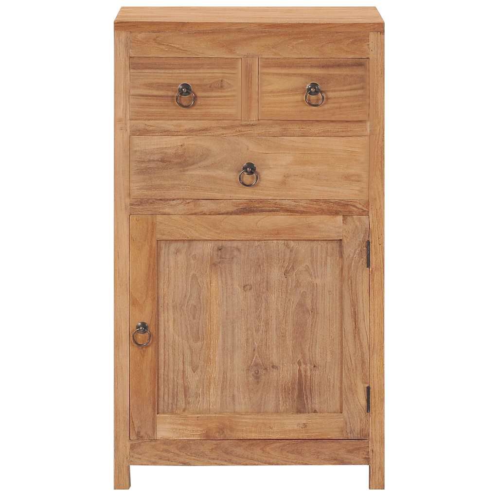 vidaXL Μπουφές 50 x 30 x 90 εκ. από Μασίφ Ξύλο Teak