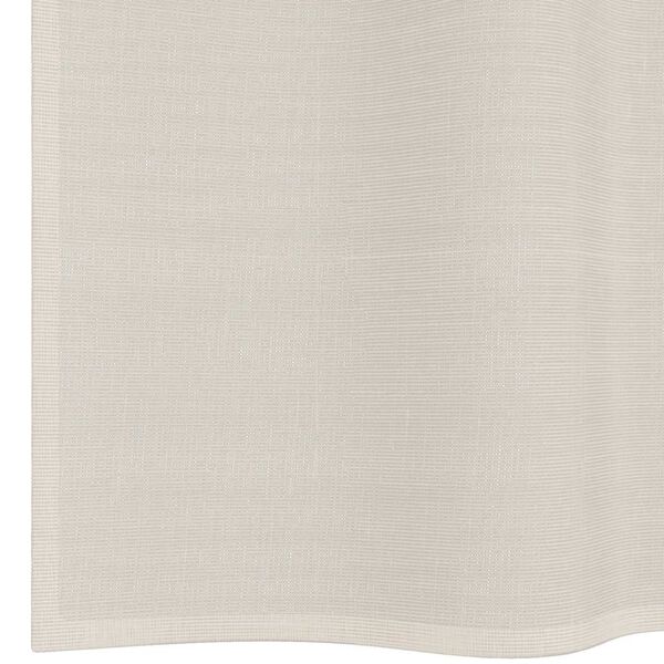 vidaXL Κουρτίνες Voile με ροδέλες 2 τεμάχια Κρεμ 140x175 εκ.
