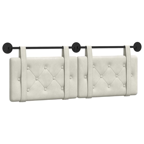 vidaXL &Kappa;&rho;&epsilon;&mu;&alpha;&sigma;&tau;ό &Kappa;&epsilon;&phi;&alpha;&lambda;ά&rho;&iota; &Epsilon;&pi;&iota;&tau;&omicron;ί&chi;&iota;&omicron; &Kappa;&rho;&epsilon;&mu; 130 x 55 x 5 &epsilon;&kappa; &Beta;&epsilon;&lambda;&omicron;ύ&delta;&omicron;