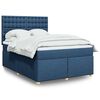 vidaXL &Kappa;&rho;&epsilon;&beta;ά&tau;&iota; Boxspring &mu;&epsilon; &Sigma;&tau;&rho;ώ&mu;&alpha; &Mu;&pi;&lambda;&epsilon; 140x190 &epsilon;&kappa;. &Upsilon;&phi;&alpha;&sigma;&mu;ά&tau;&iota;&nu;&omicron;