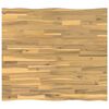 vidaXL &Epsilon;&pi;&iota;&phi;ά&nu;&epsilon;&iota;&alpha; &Tau;&rho;&alpha;&pi;&epsilon;&zeta;&iota;&omicron;ύ Live Edge 90 x 80 x 3,2 cm &Omicron;&rho;&theta;&omicron;&gamma;ώ&nu;&iota;&omicron;&sigmaf;
