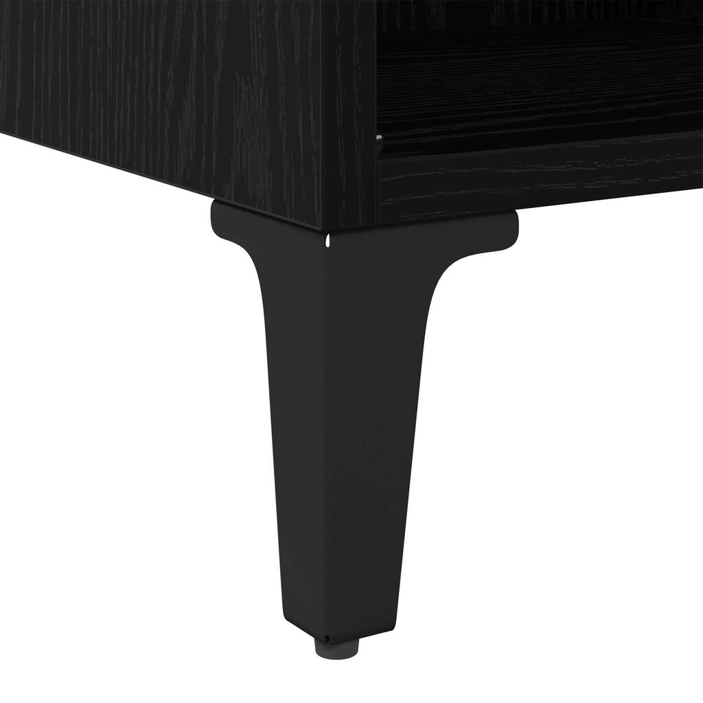 vidaXL Ντουλάπι TV Μαύρο 69.5 x 30 x 50 εκ. Επεξεργασμένο ξύλο