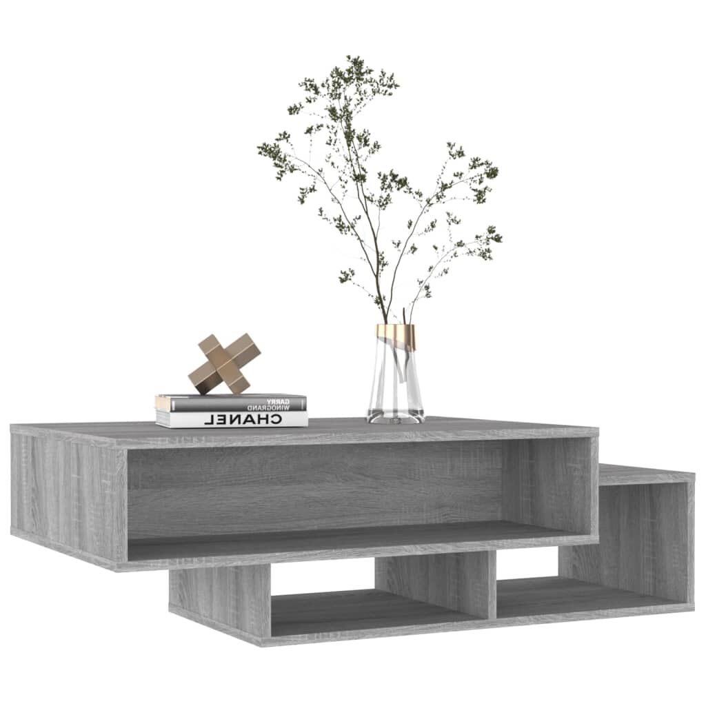 vidaXL Τραπεζάκι Σαλονιού Γκρι Sonoma 105x55x32 εκ. Επεξεργασμένο Ξύλο