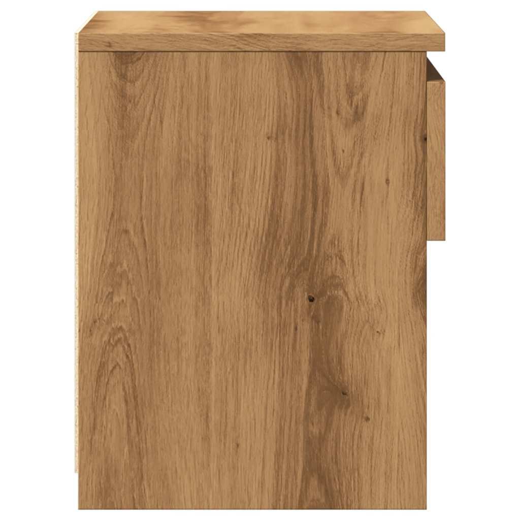 vidaXL Κομοδίνο ντουλάπι Artisan Oak 40x30x39 cm Κατασκευασμένο ξύλο