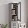 vidaXL Ντουλάπι Τοίχου Κρεμαστό Γκρι sonoma 34,5x34x90 εκ.