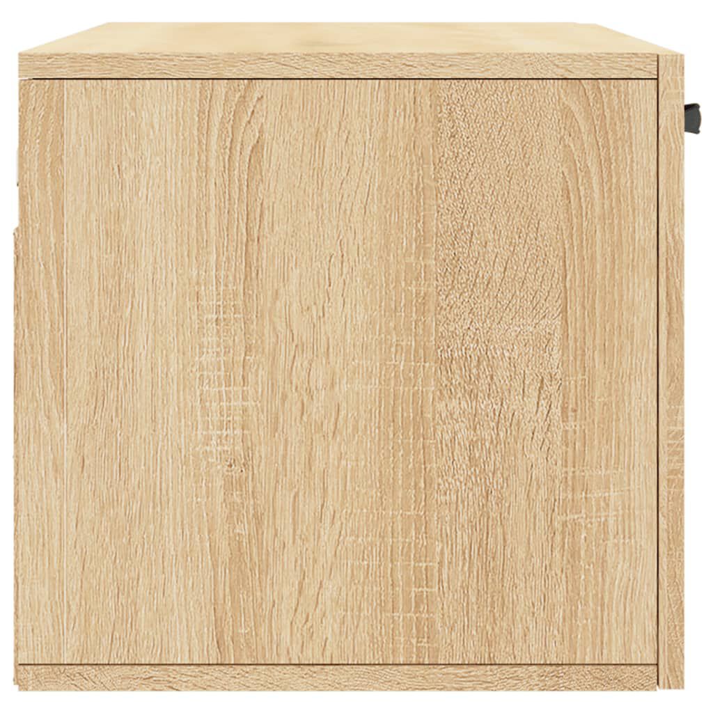 vidaXL Ντουλάπι Τοίχου Sonoma Δρυς 80x36,5x35 εκ. Επεξεργασμένο Ξύλο