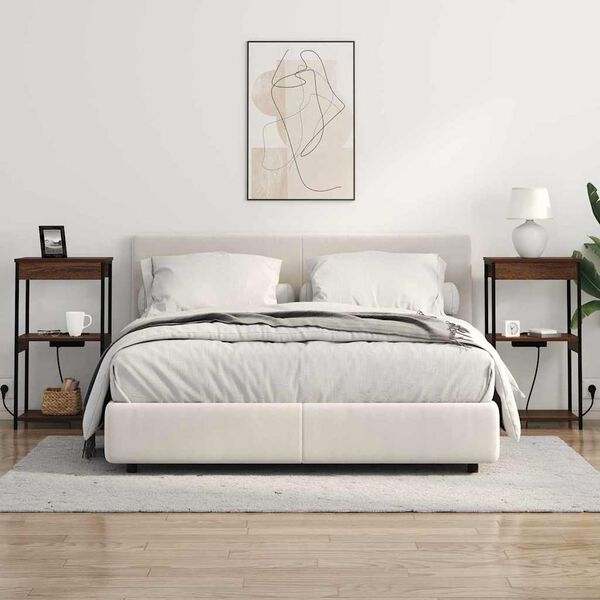 vidaXL &Kappa;&omicron;&mu;&omicron;&delta;ί&nu;&omicron; &mu;&epsilon; &rho;ά&phi;&iota; &Kappa;&alpha;&phi;έ &delta;&rho;&upsilon;&sigmaf; 41 x 31 x 76 &epsilon;&kappa;. &Epsilon;&pi;&epsilon;&xi;&epsilon;&rho;&gamma;&alpha;&sigma;&mu;έ&nu;&omicron; &xi;ύ&lambda;&omicron;