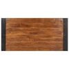 vidaXL Τραπεζαρία 140 x 70 x 76 εκ. από Μασίφ Ακατέργαστο Ξύλο Μάνγκο