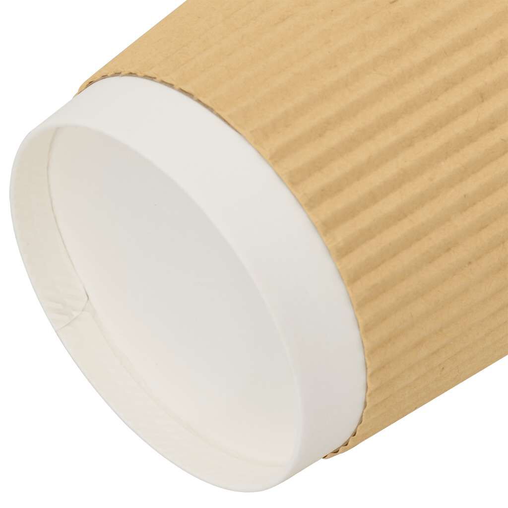 vidaXL Χάρτινα ποτήρια καφέ 500 τεμάχια 16oz 400ml καφέ