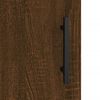 vidaXL Ντουλάπι Καφέ Δρυς 34,5 x 34 x 180 εκ. από Επεξεργασμένο Ξύλο