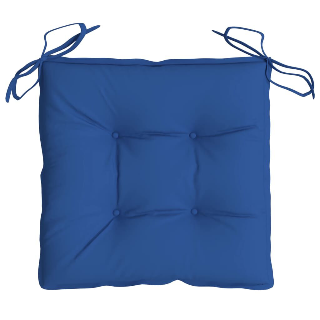 vidaXL Μαξιλάρια Παλέτας Κήπου 6 τεμ. Μπλε 50x50x7 εκ. Oxford Ύφασμα
