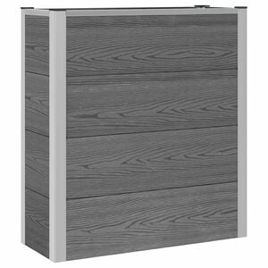 vidaXL &Upsilon;&pi;&epsilon;&rho;&upsilon;&psi;&omega;&mu;έ&nu;&eta; &Zeta;&alpha;&rho;&nu;&tau;&iota;&nu;&iota;έ&rho;&alpha; &Gamma;&kappa;&rho;&iota; 75 x 30 x 82 &epsilon;&kappa; WPC &kappa;&alpha;&iota; &Alpha;&lambda;&omicron;&upsilon;&mu;ί&nu;&iota;&omicron;