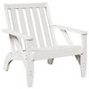 vidaXL &Kappa;&alpha;&rho;έ&kappa;&lambda;&alpha; &kappa;ή&pi;&omicron;&upsilon; Adirondack &Lambda;&epsilon;&upsilon;&kappa;ό 75x77x77 cm &Sigma;&tau;&epsilon;&rho;&epsilon;ό &xi;ύ&lambda;&omicron; &pi;&epsilon;ύ&kappa;&omicron;